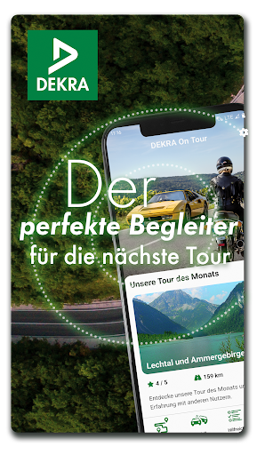 Android application DEKRA On Tour screenshort