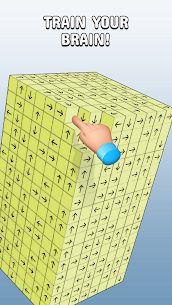 Tap to Unblock 3d Cube Away 3