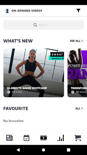 Bandwagon Fitness Screen 3