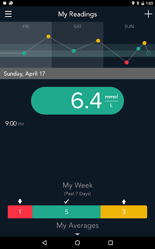 CONTOUR DIABETES app (HR) Screen 2