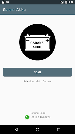 Android application Garansi Akiku screenshort
