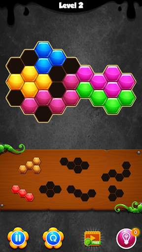 Android application Hexa Puzzle Block 2022 screenshort