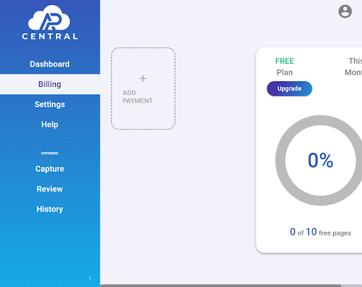 AP Central - Receipt Scanner