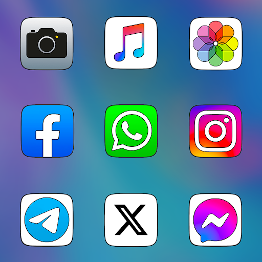CRiOS Carbon - Icon Pack - Personalization - apps