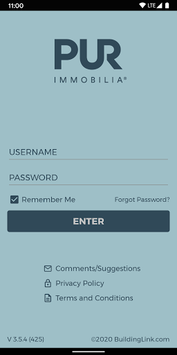 Android application PUR CONTACT screenshort