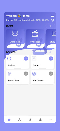 Android application Orla Connect screenshort