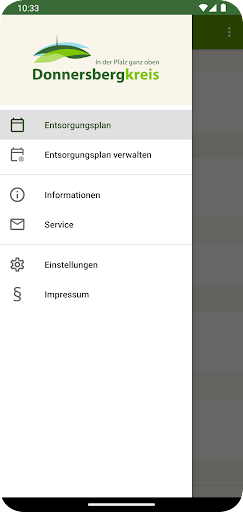 Android application Abfall-App Donnersbergkreis screenshort