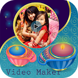 Diwali Video Maker With Slideshow Music icon