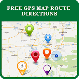 Free GPS Map Route Directions icon