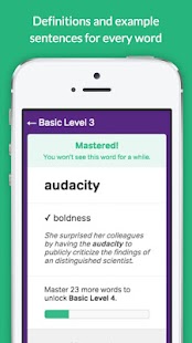 Vocabulary Builder - Test Prep Screenshot