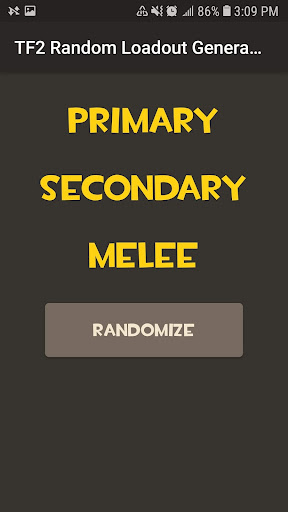 Random Loadout Generator - TF2 Screen 2