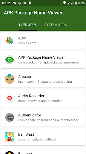 APK Package Name Viewer for PC / Mac / Windows 11 10 8 7 Free