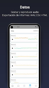 Decibel X: dBA Sonómetro Pro Screenshot