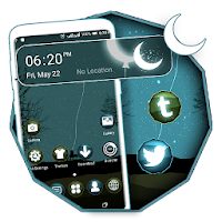 Moon Night Launcher Theme