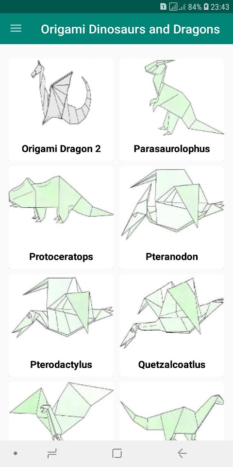Origami Dinosaur & Dragonのおすすめ画像1