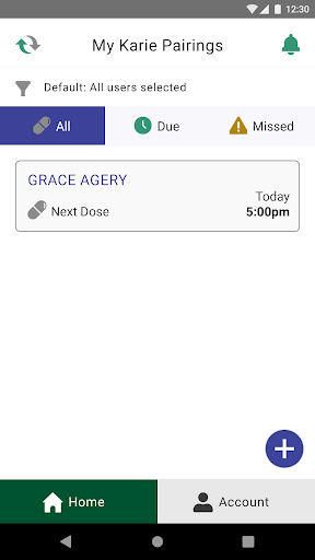 Android application Karie Companion screenshort