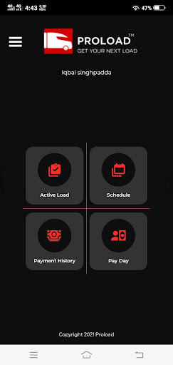 Android application Proload screenshort