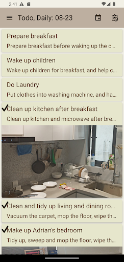 helperHelp - Maid Productivity Screen 2