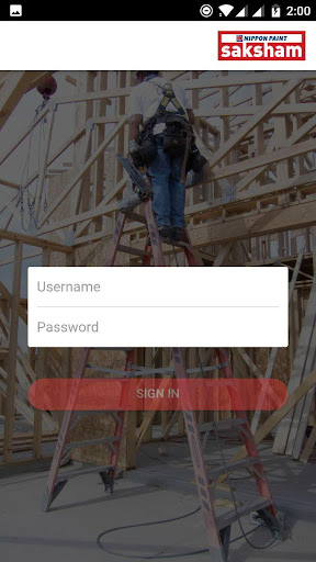 Android application Nippon Paint Saksham screenshort