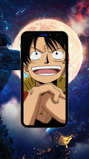 Android application Anime HD Wallpaper Phone screenshort
