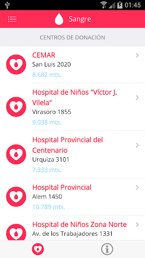 Vista previa de la aplicación