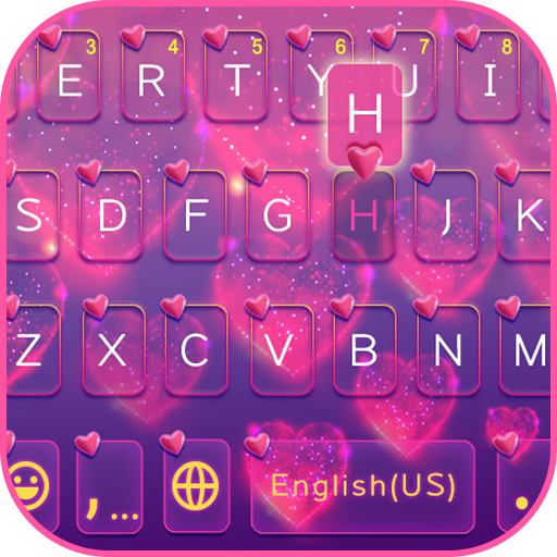 Shining Heart Keyboard Theme  Icon
