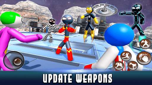 Télécharger Gratuit Superhero Strike Force - Future Fight Games  APK MOD (Astuce) 4