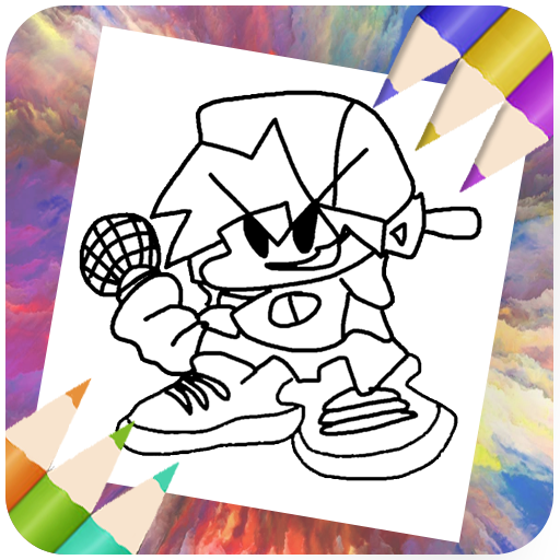 coloring book friday night fun