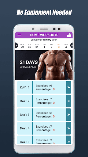 Home Workouts Screenshot 1 - AppWisp.com