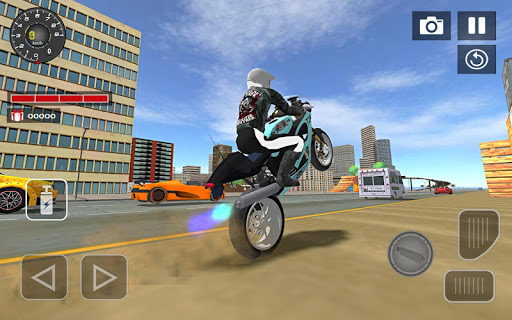 Sports bike simulator Drift 3D  screenshots 1