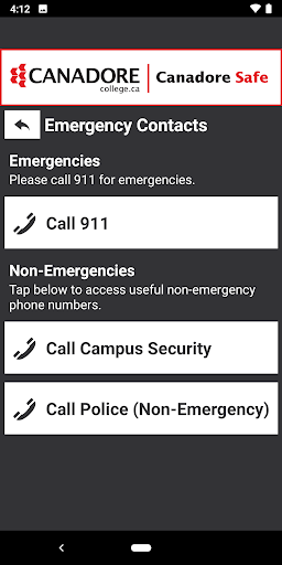 Canadore Safe Screen 2