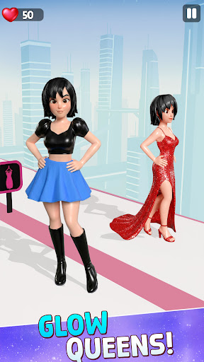Glam Walk Dress Up Queen