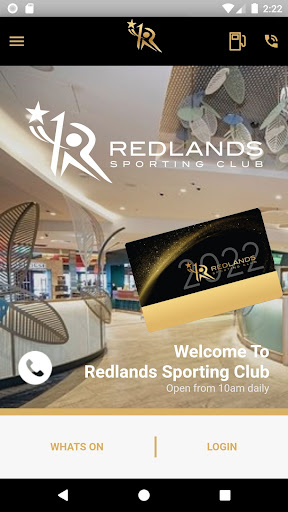 Android application Redlands Sporting Club screenshort