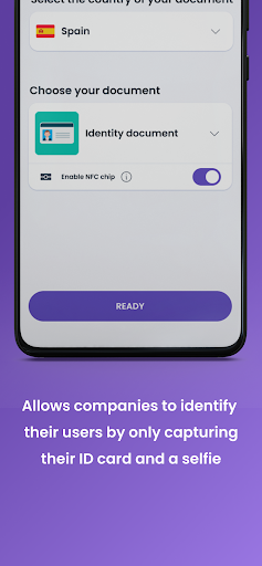 Facephi Onboarding Screen 2