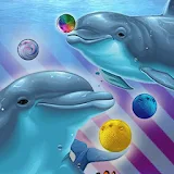Shooting Egg Dolphin Bubble icon