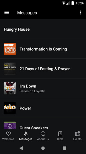 Screenshot of Transformation Church Miami
