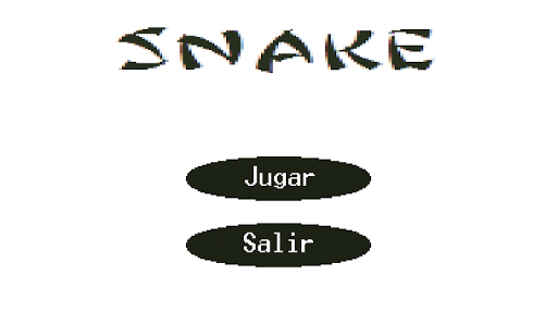 Android application Snake clásico screenshort