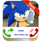 Call from Sonic Exe prank simulator icon
