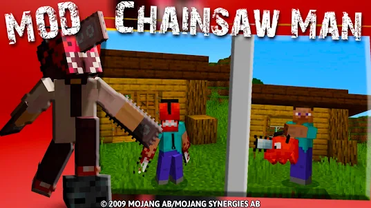 Chainsaw Man Mods Minecraft PE