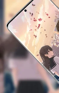 Love Anime Couple Wallpapers