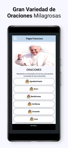 Android application Papst Franziskus Gebete screenshort