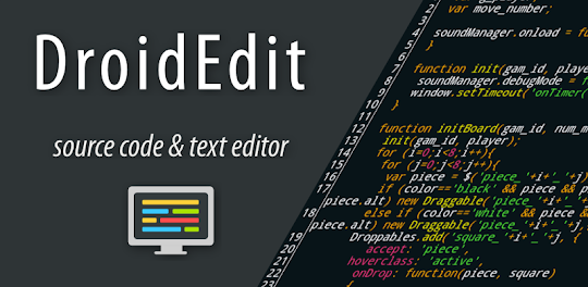 DroidEdit Free (editor código)