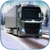 Winter Road Trucker Sim 3D icon