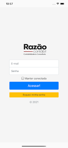 Android application Razão Contábil MG screenshort