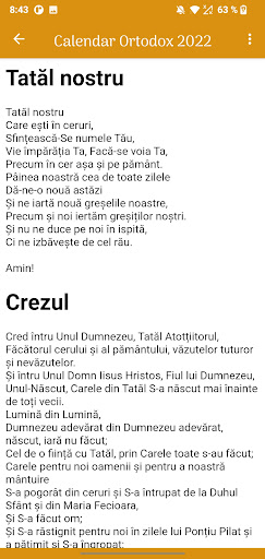 Calendar Creștin Ortodox 2022