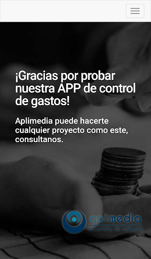 Android application Gestion de Gastos Personales screenshort