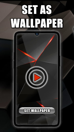 Dark Shapes Live Wallpaper Screenshot 1 - AppWisp.com