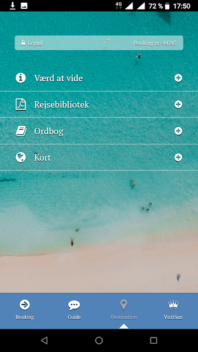 SunCharter Guest App Screen 3