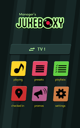 Android application Jukeboxy Manager screenshort