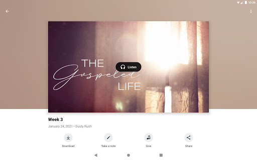 Campus Church App